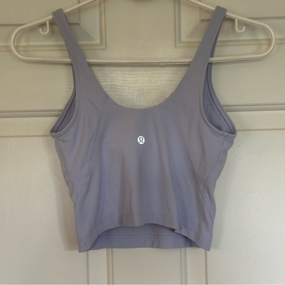 LULULEMON • Women’s Align Cropped Tank Size- 4 - Picture 2 of 3